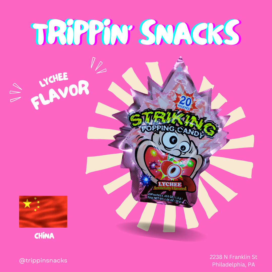 STRIKING POPPING CANDY LYCHE FLAVOR