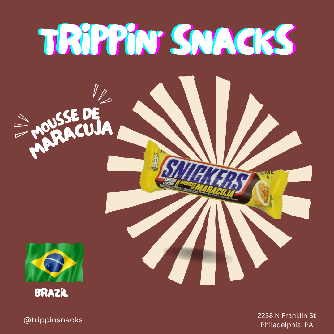 SNICKERS MOUSSE DE MARACUJA