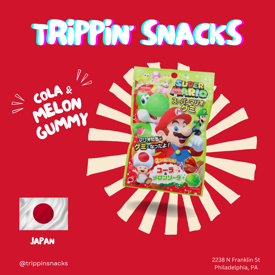 NOBEL SUPER MARIO COLA & MELON GUIMMIES