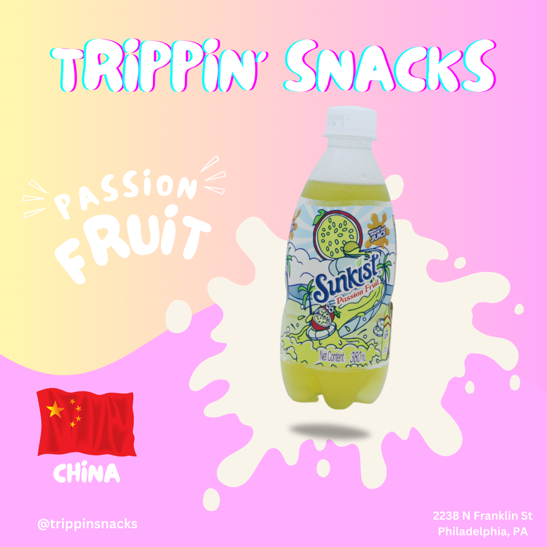 SUNKIST PASSION FRUIT SODA