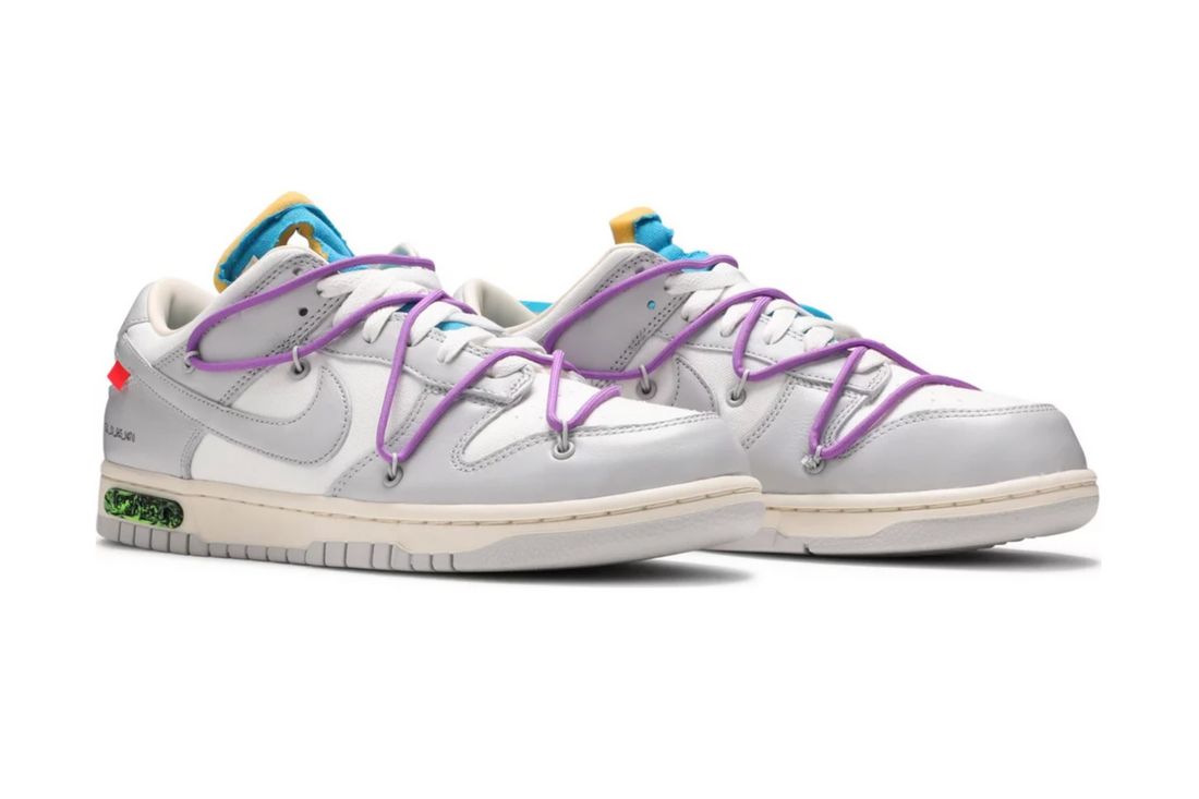 OFF WHITE X NIKE DUNK LOW "LOT 47 OF 50"