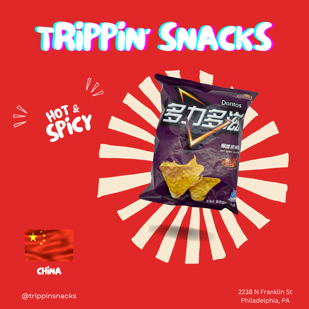 DORITOS HOT & SPICY CHIPS