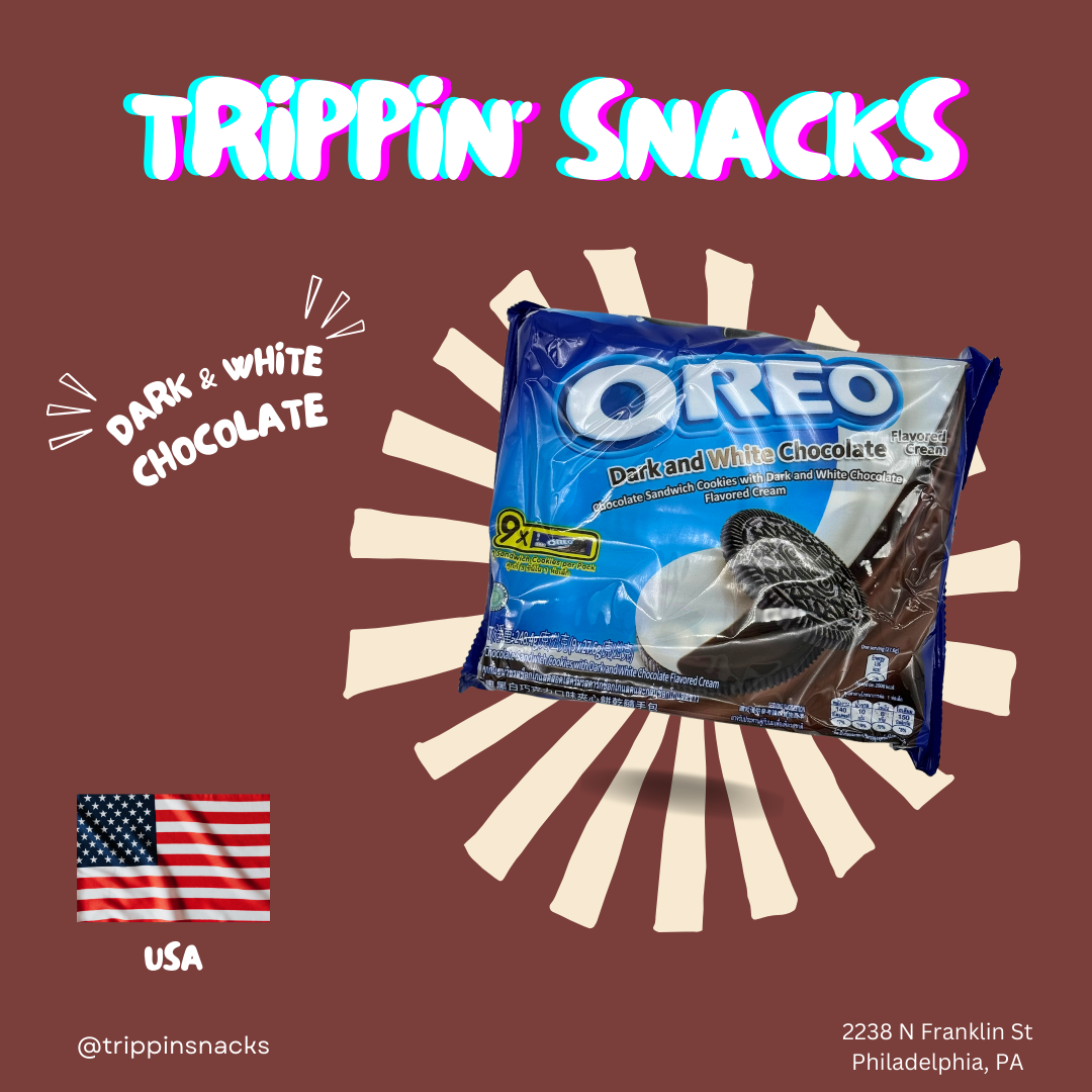 OREO DARK & WHITE CHOCOLATE COOKIES