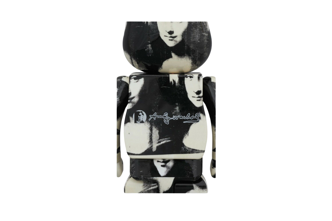 BEARBRICK ANDY WARHOL "DOUBLE MONA LISA" 1000% (BEN BALLER EXCLUSIVE)