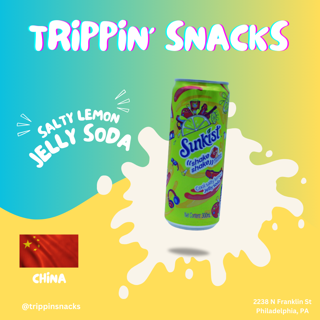SUNKIST SALTY LEMON Jelly Soda