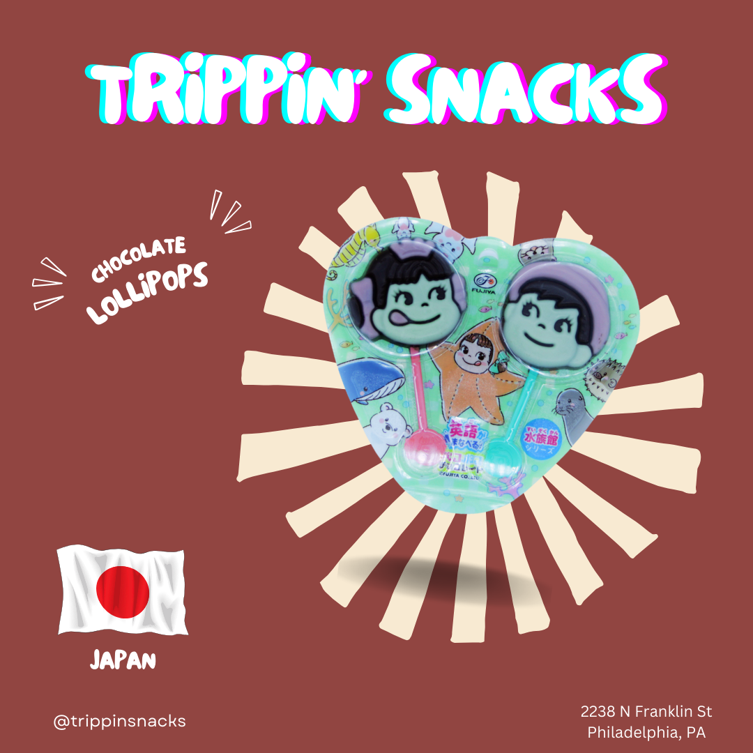 Fujiya Peko & Poko Chocolate Pops