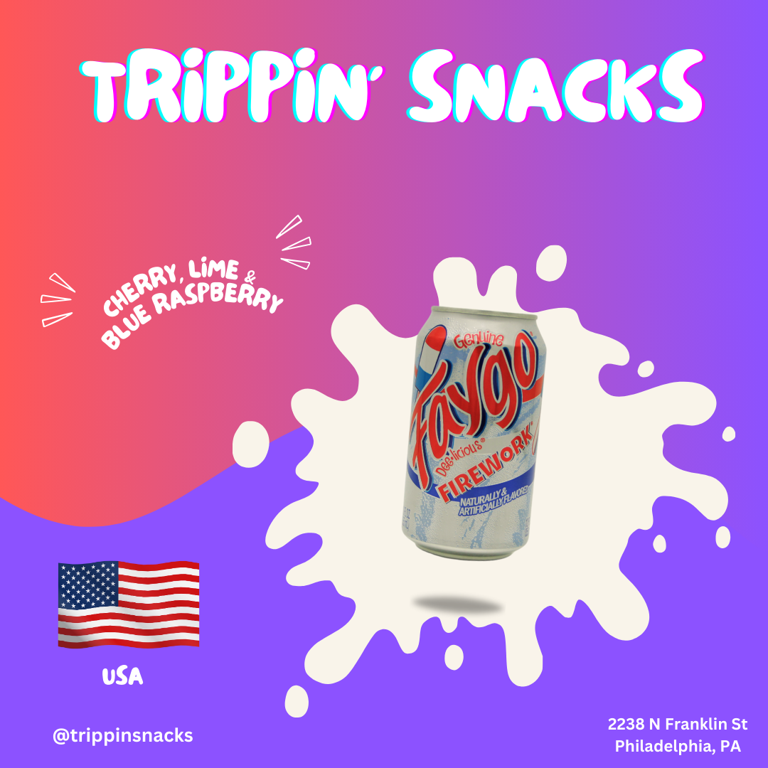 Faygo Cherry Lime & Blue Raspberry SODA