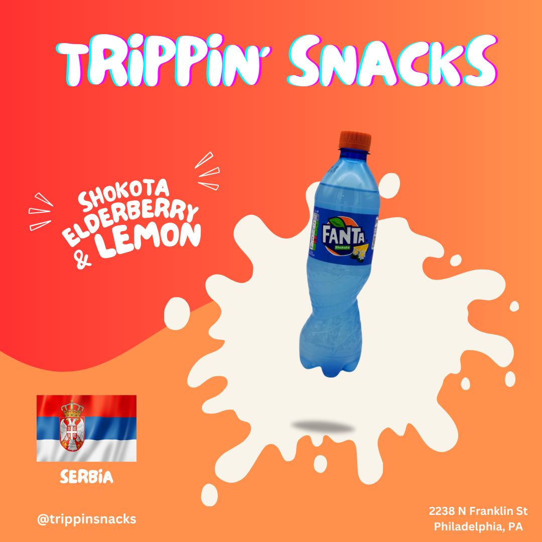 FANTA SHOKOTA ELDERBERRY AND LEMON SODA