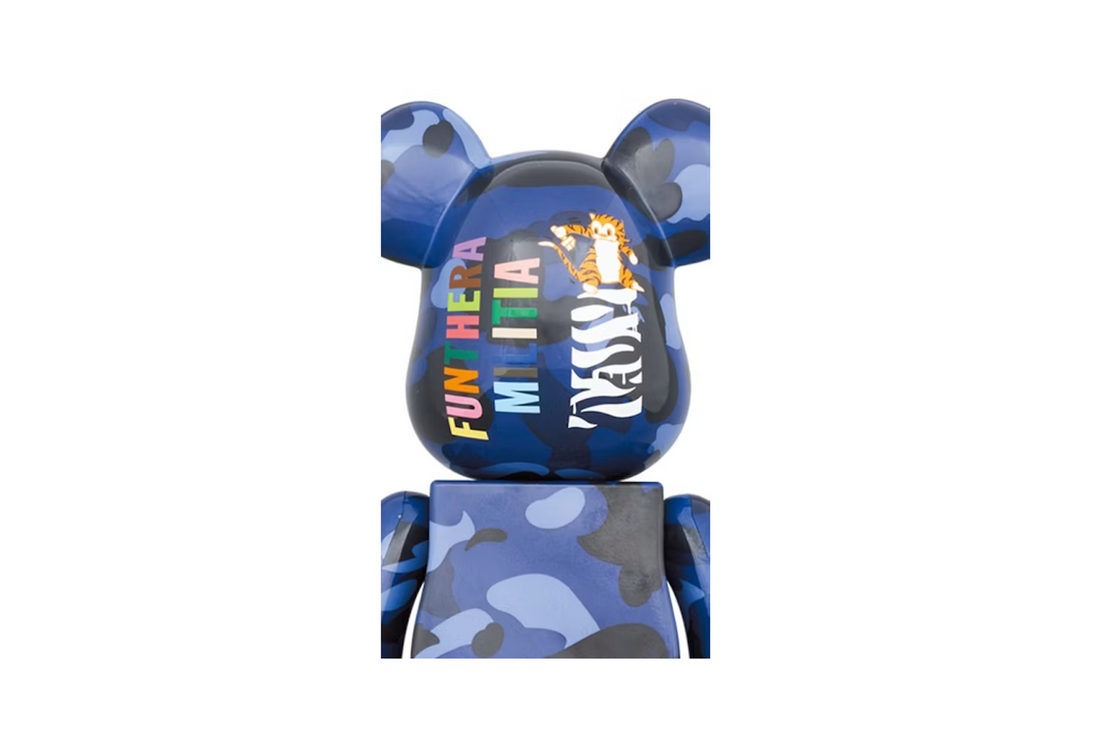 Bearbrick X Bape Camo Tiger 100 & 400 Set%