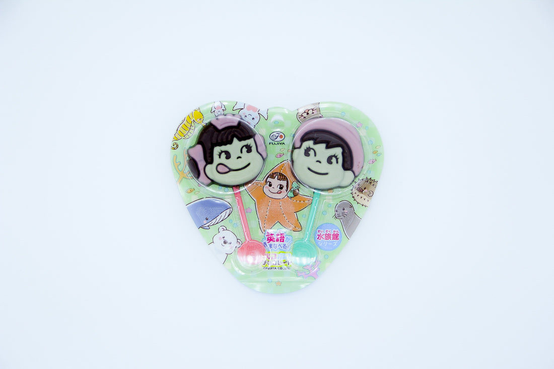 Fujiya Peko & Poko Chocolate Pops