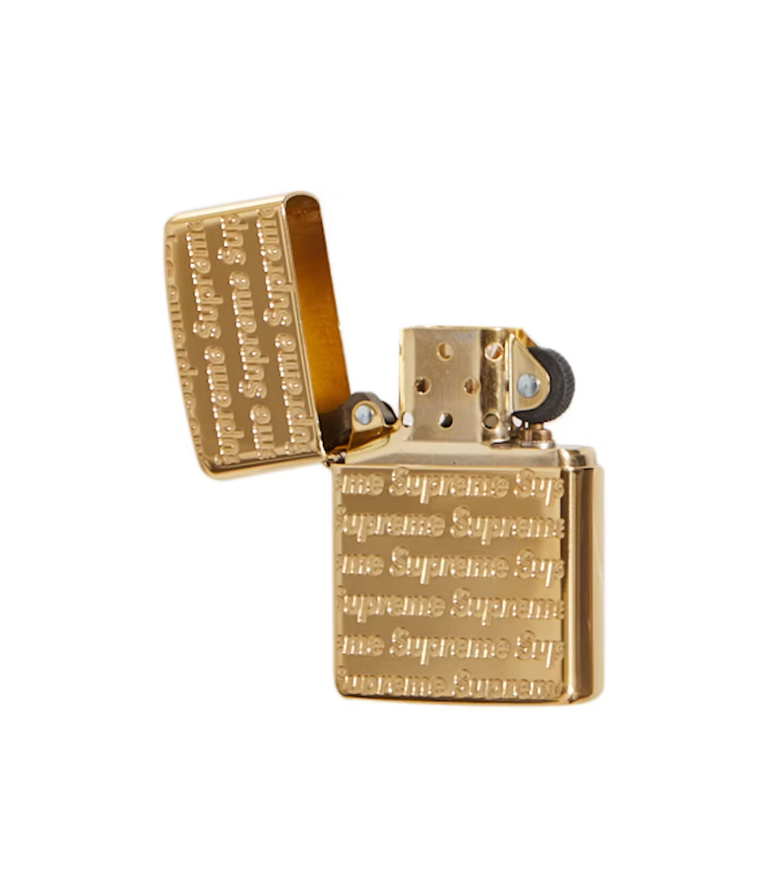 Supreme Repeat Engraved Zippo
