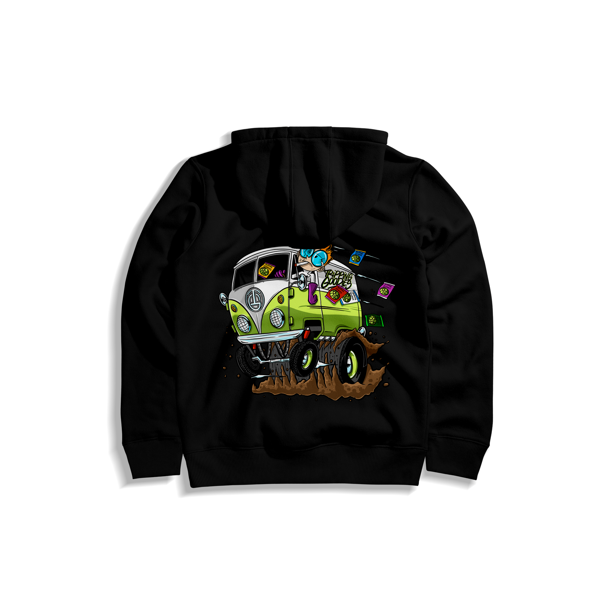 TG DELIVERY TRUCK ZIPUP HOODIE