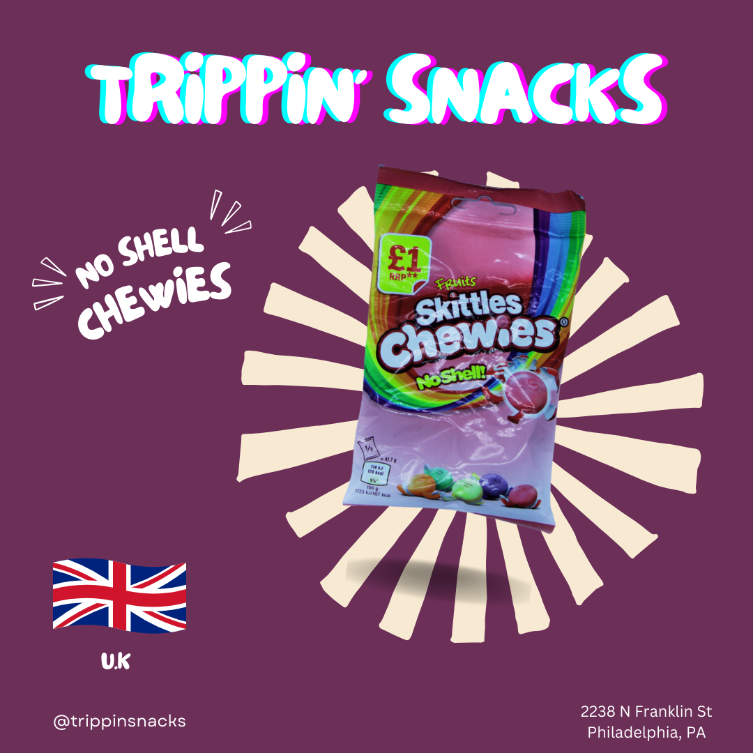 SKITTLES NO SHELL CHEWIES