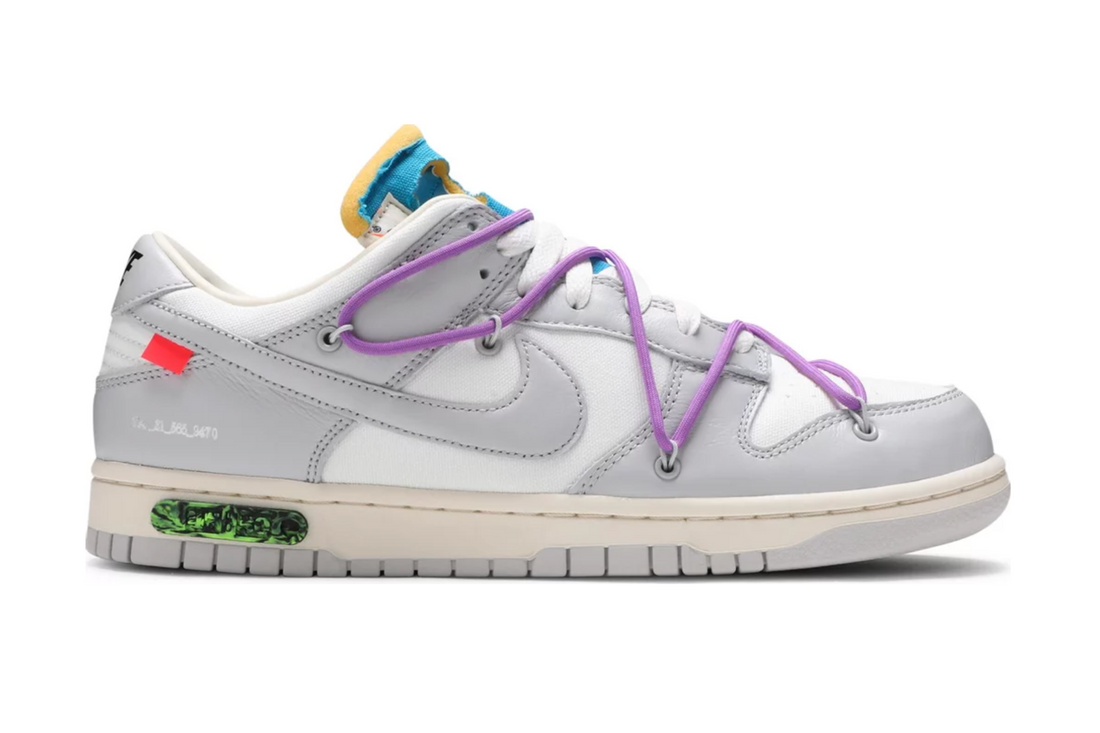 OFF WHITE X NIKE DUNK LOW "LOT 47 OF 50"