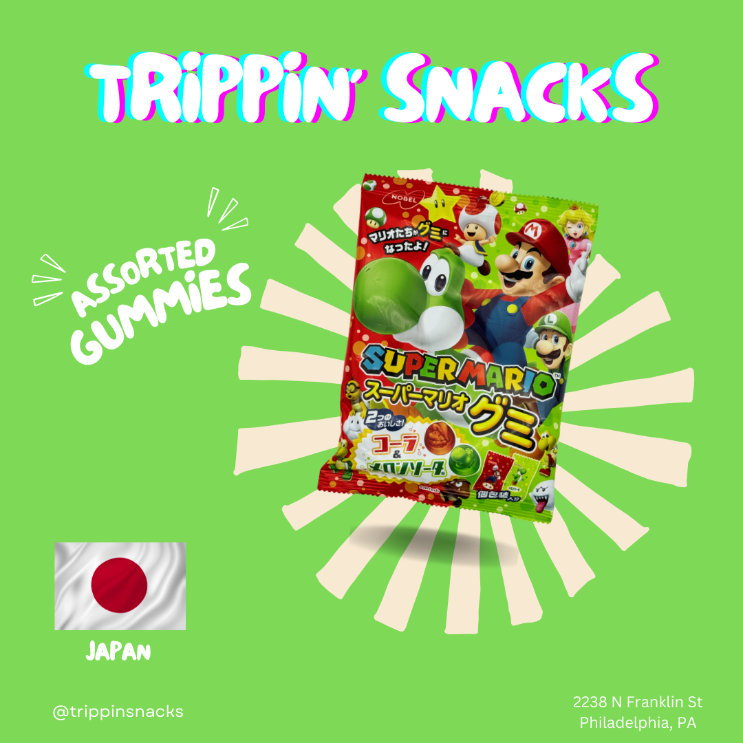 SUPER MARIO ASSORTED GUMMIES – TRIPPIN'GOODIES