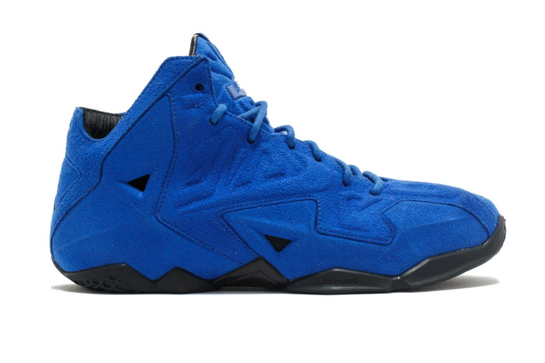 NIKE LEBRON 11 EXT BLUE SUEDE