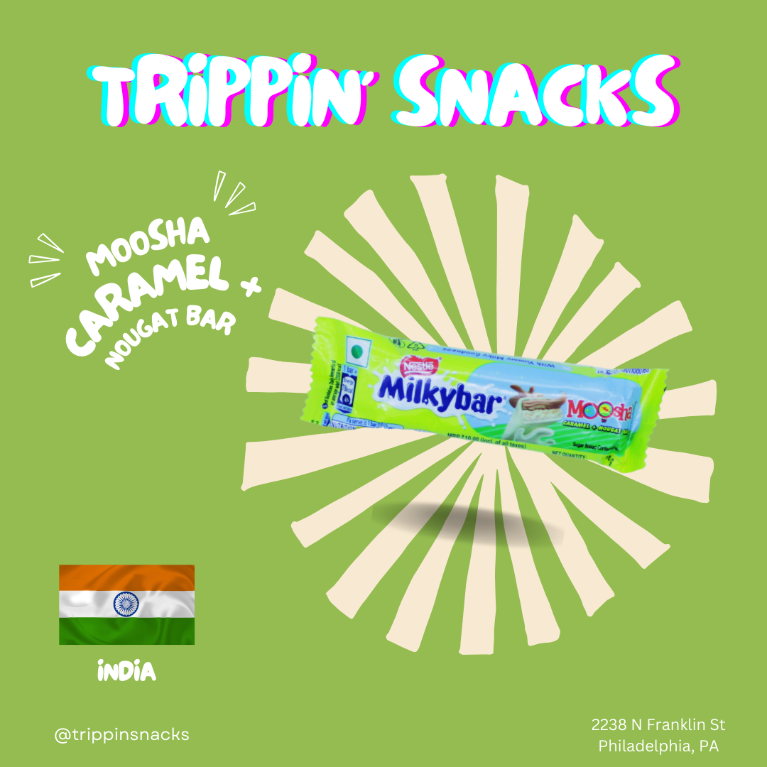 Nestle Milkybar Moosha Caramel + Nougat Bar