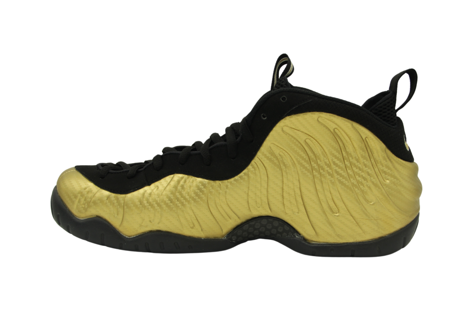 NIKE AIR FOAMPOSITE PRO METALLIC GOLD (LIKE NEW)
