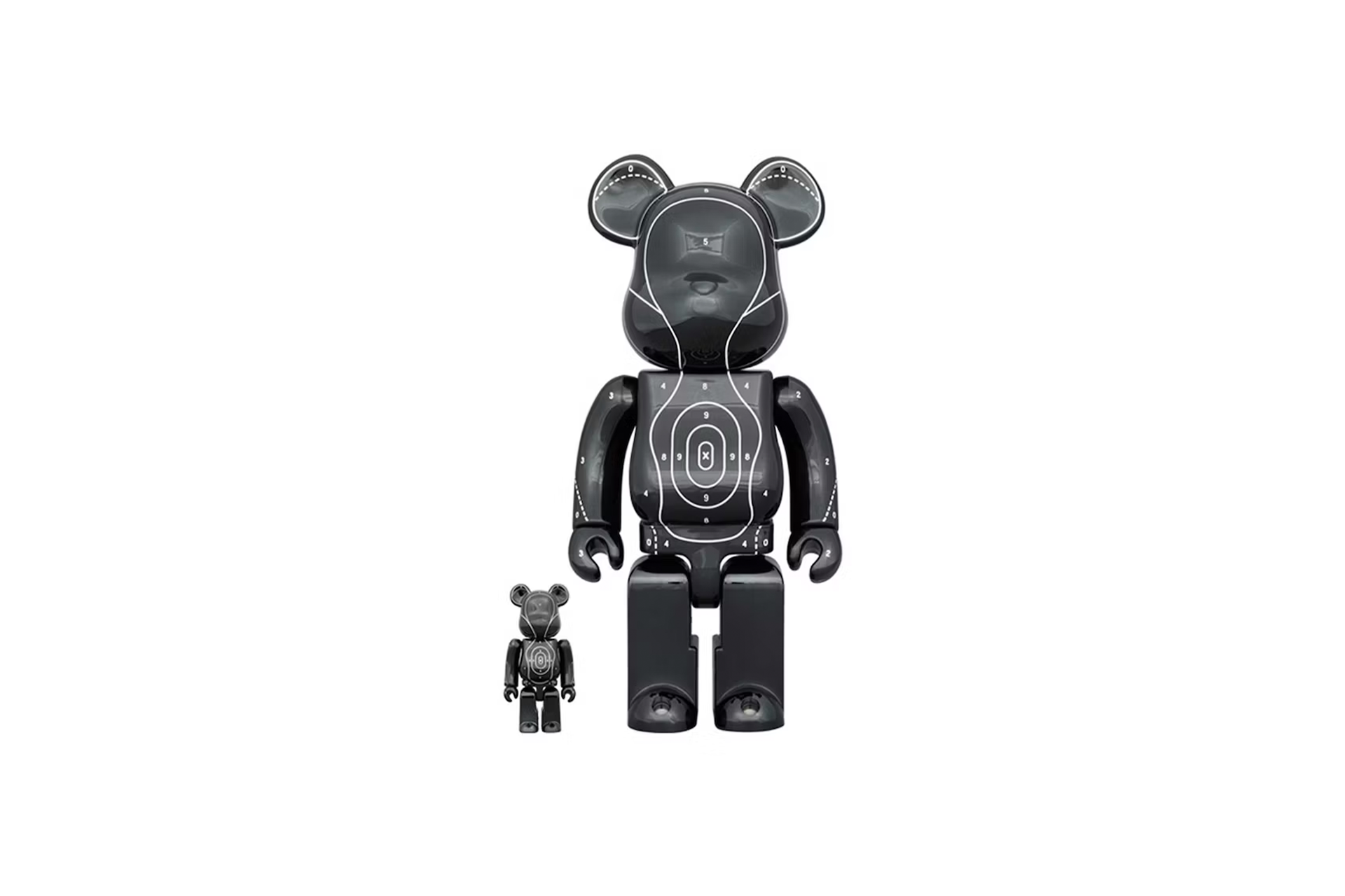 BEARBRICK X NEIGHBORHOOD EMOTIONALLY UNAVAILABLE 100% &amp; 400%