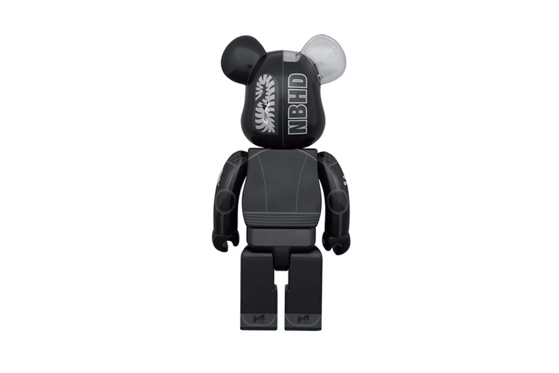 BEARBRICK X NEIGHBORHOOD EMOTIONALLY UNAVAILABLE 100% &amp; 400%