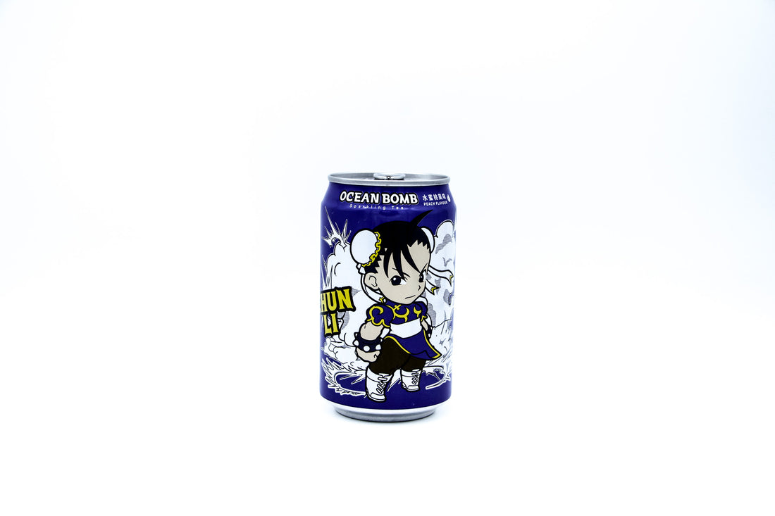 OCEAN BOMB CHUN LI Peach SPARKLING TEA