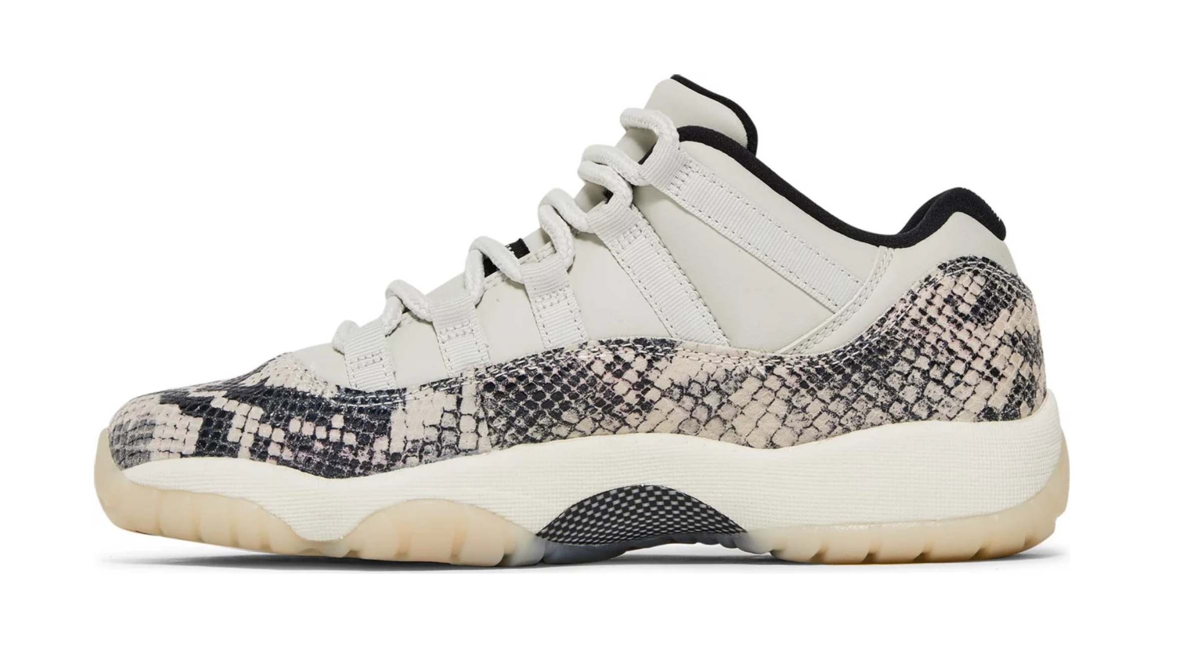 JORDAN 11 RETRO LOW LIGHT BONE SNAKESKIN GS